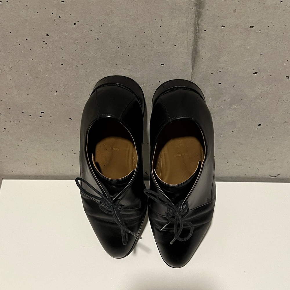 Everlane Women’s The Modern Oxford Shoes Leather Lace Up Black Size 8.5 - Picture 13 of 13